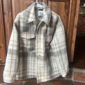 Zara Flannel Jacket
